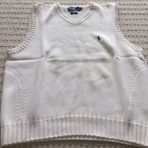 Polo Ralph Lauren Cotton V-Neck Sweater Vest
